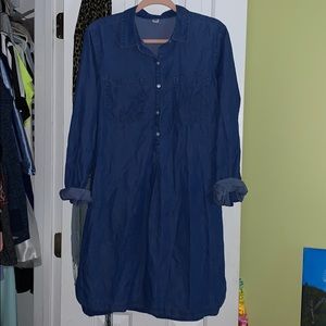 Old Navy long sleeve polo dress